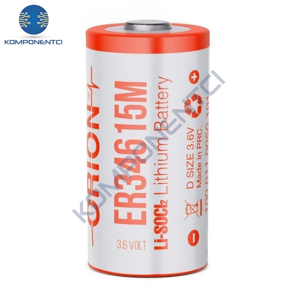 Orion ER34615 M 13000mAh 3.6V Lityum Pil