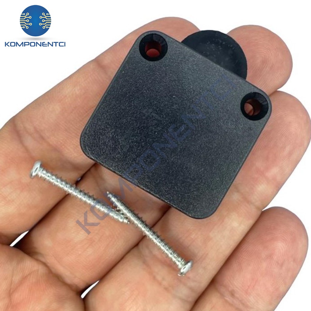 IC-187E Ters Dolap Anahtarı Sıva Üstü Kapak Switch Siyah
