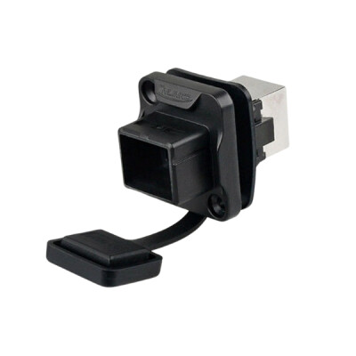 YT-RJ45-JSX-05-002 Su Geçirmez Ethernet Konnektörü - Dişi
