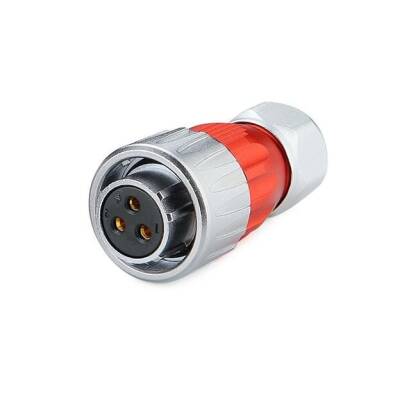 DH-20-J03PE-03-001 3-Pin Su Geçirmez Konnektör - Dişi