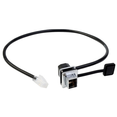 YT-RJ45-FS-MRJ-0D5M Su Geçirmez Dişi Ethernet Konnektörü - 0.5M Kablo