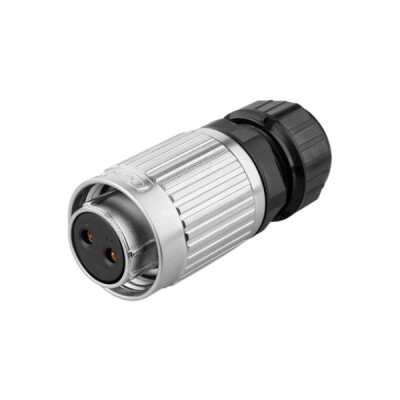 YW-20-J02PE-03-001A 2-Pin Su Geçirmez Konnektör - Dişi