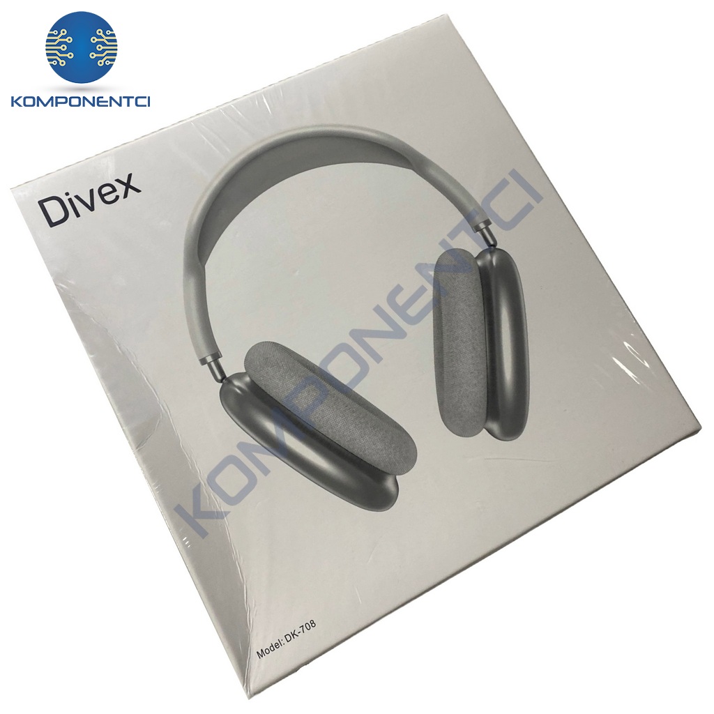 Divex Apple Uyumlu Airpods Max Kulaküstü Kulaklık DK-708 Gri