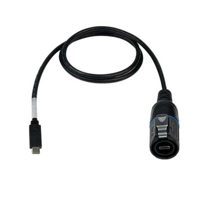 LP16-TYPEC-MP-MP-1M-001 Su Geçirmez Type C 3.1 Erkek Konnektör - 1M Kablo