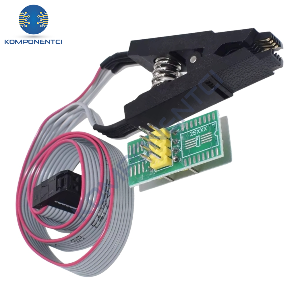 SOIC8 SOP8 Test Klipsi EEPROM 93CXX/25CXX/24CXX CH341