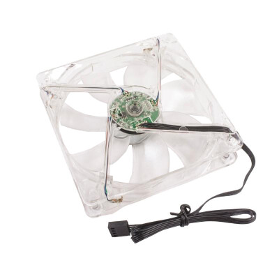 120x120x25mm 12V 0.1A Fan 4 Kablolu - Işıklı RGB Bilgisayar Kasa Fanı