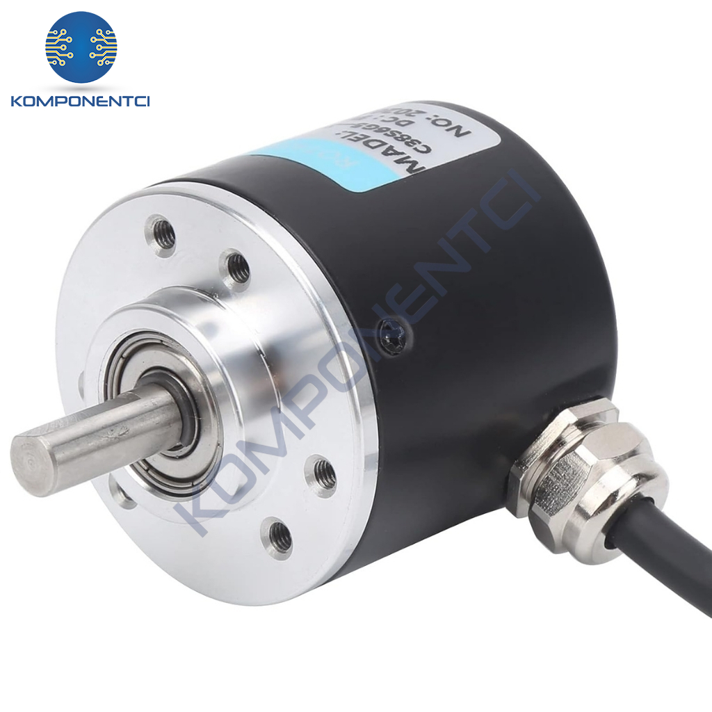 Optik Enkoder Artımlı Optik Döner Enkoder - 400 Darbe 5-24V/DC | Komponentci