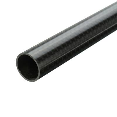 Karbon Fiber Boru 3K 12x10x500mm