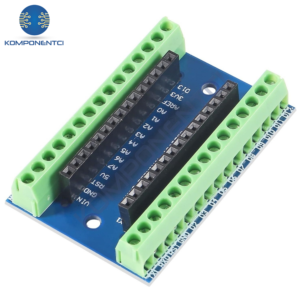 Terminal Adaptor Arduino Arduino Nano Adaptör Klemens Shield | Komponentci
