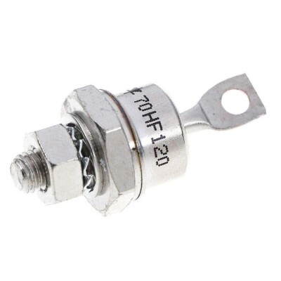 70HF120 70A 1200V Metal Vidalı Diyot - Katot