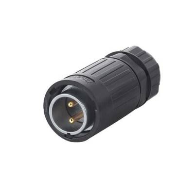 YA-20-C02PE-01-001 2-Pin Su Geçirmez Konnektör - Erkek