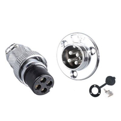 DF20 4 Pin 20mm Su Geçirmez Konnektör Takımı