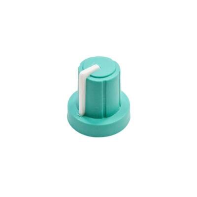 HT1621 16mm Potansiyometre Düğmesi - Yeşil