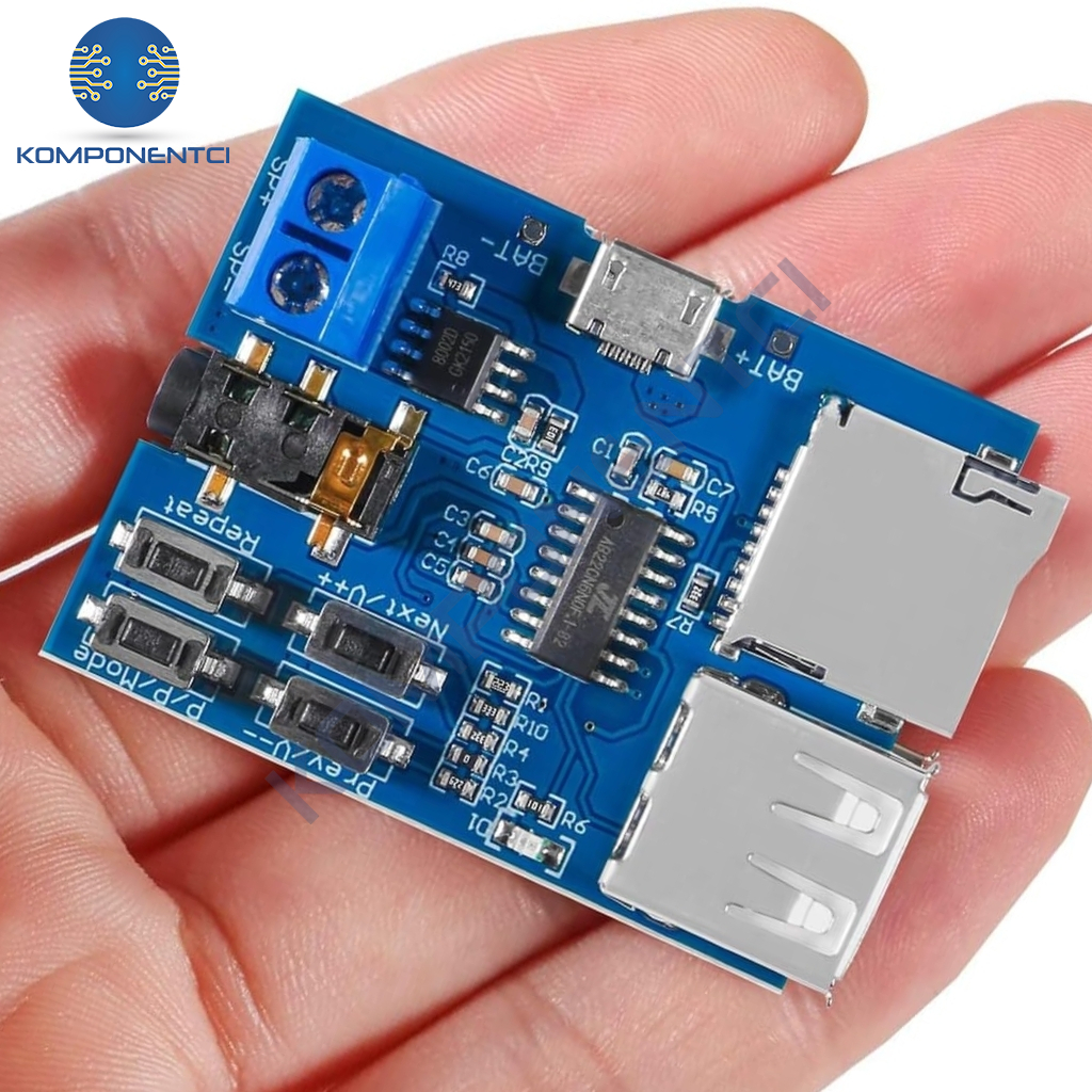 Amplifikatör Devresi Mono 3W / MP3 Çalar Devresi