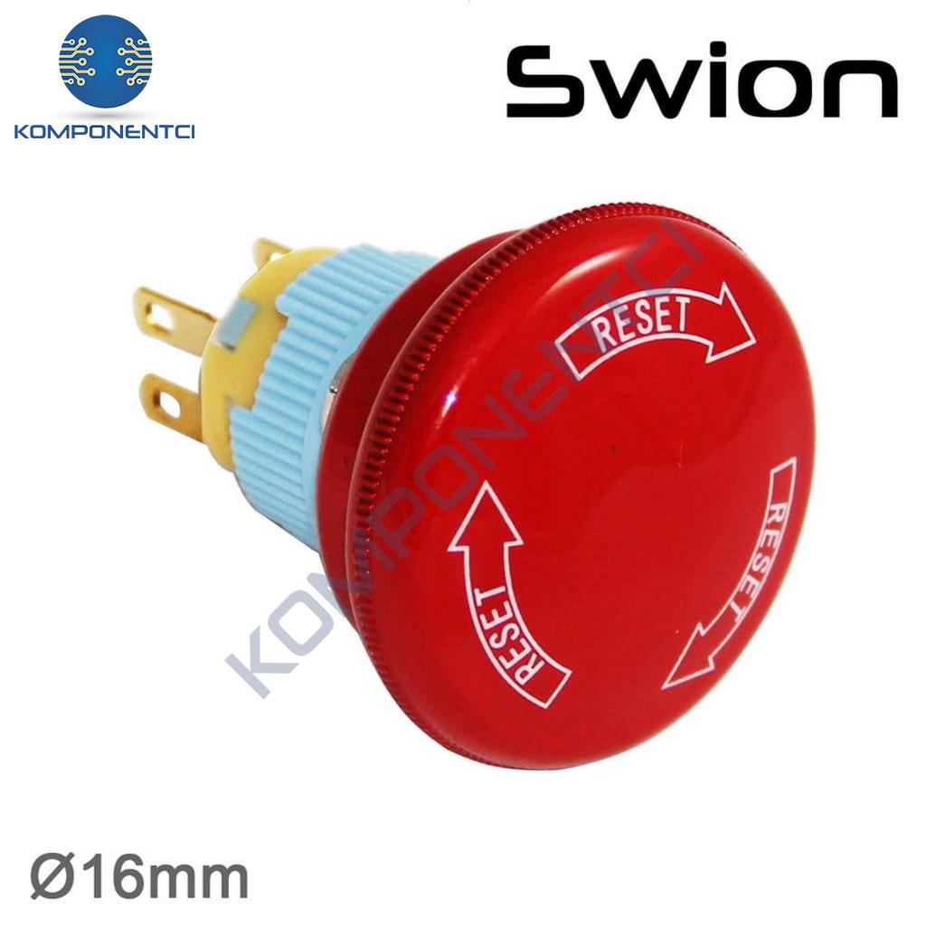 IC-180D-33 16mm Acil-Stop Bas-Çevir 2NC Kafa:33mm