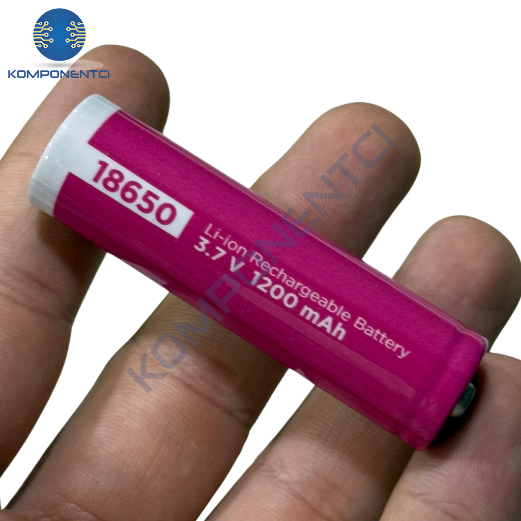 Power-Xtra 18650 3.7V 1200mAh Li-ion Şarj Edilebilir Pil