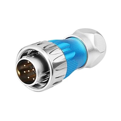 DH-24-C10PE-03-001A 10-Pin Su Geçirmez Konnektör - Erkek