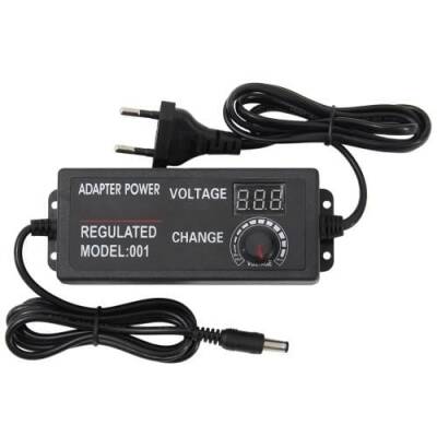 ZY-009 3-24V 3A Ayarlı Adaptör - 5.5x2.5mm Çıkışlı