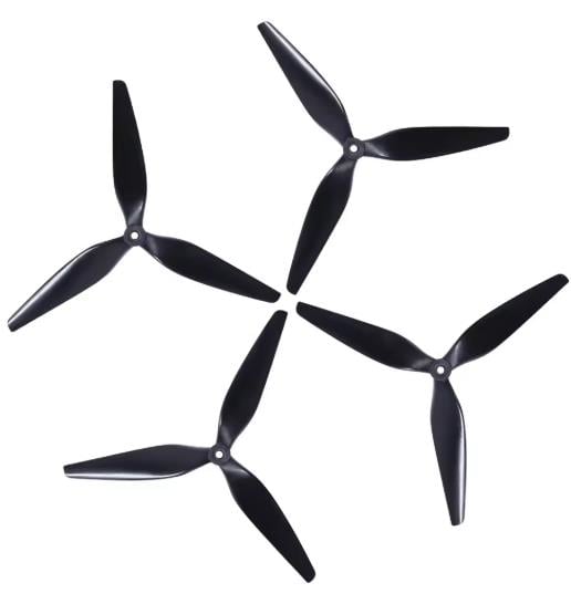 HQProp 9X5X3 9050 3-Blade PC Propelle CW + CCW