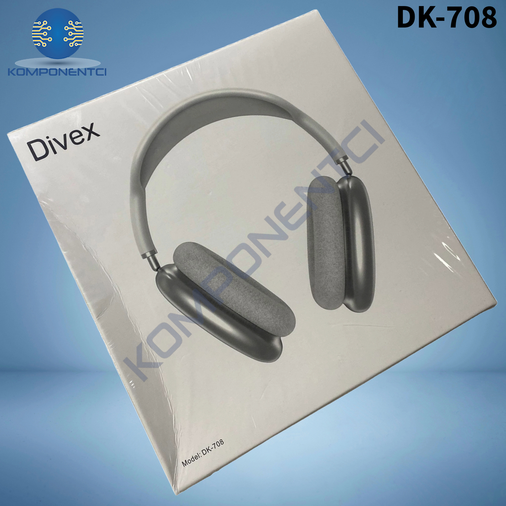 Divex Apple Uyumlu Airpods Max Kulaküstü Kulaklık DK-708 Gri