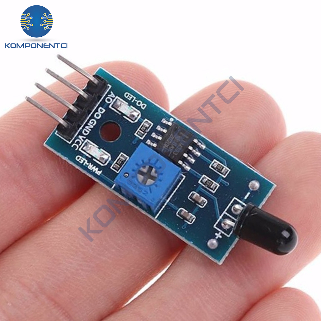 Kızılötesi Ateş Alev Algılama Sensör Modülü 4 Pin