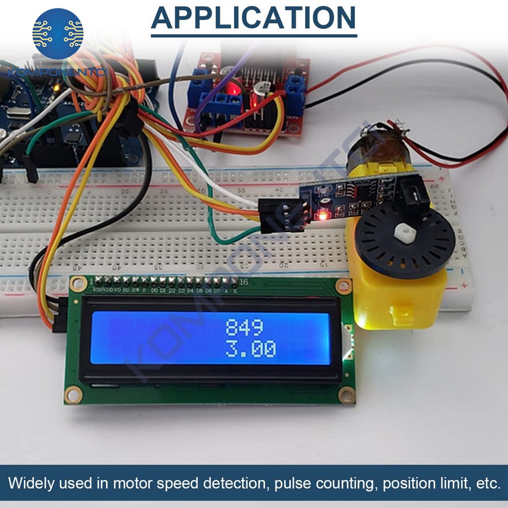 nini ページ LM393 Kızılötesi Motor Hız Sensör Modülü | Komponentci