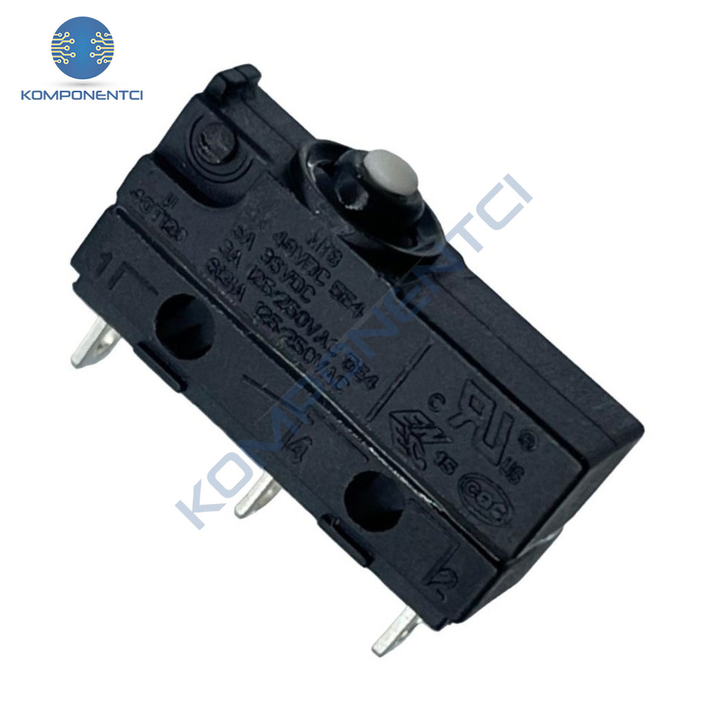 IC-163-1 Paletsiz Micro Switch Lehim Bacak IP65 Su Geçirmez