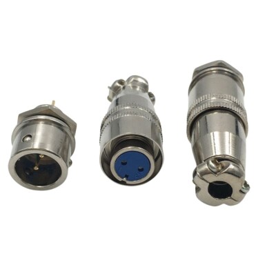 XS8 2 Pin 8mm Su Geçirmez Konnektör Takımı
