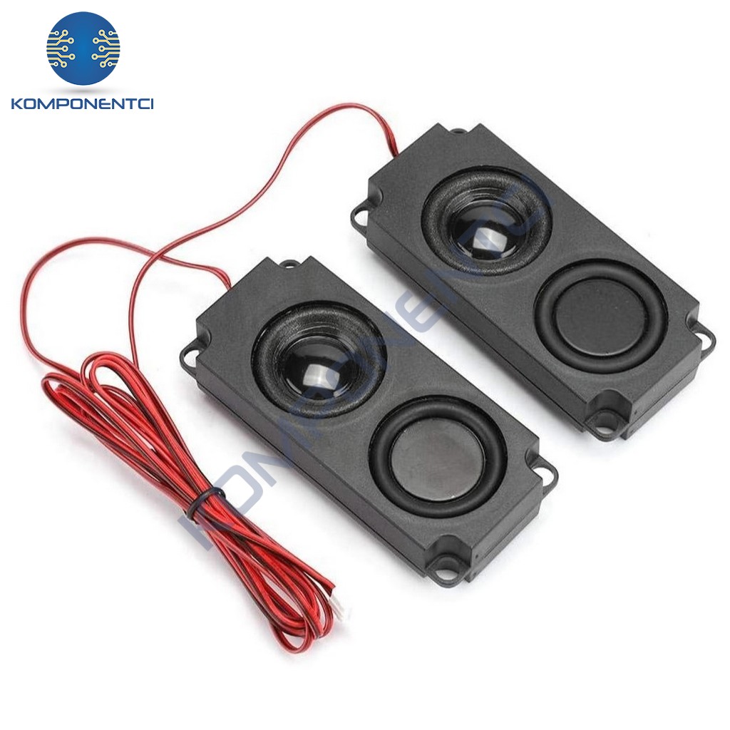 8 Ohm 5W Hoparlör 2'li Takım