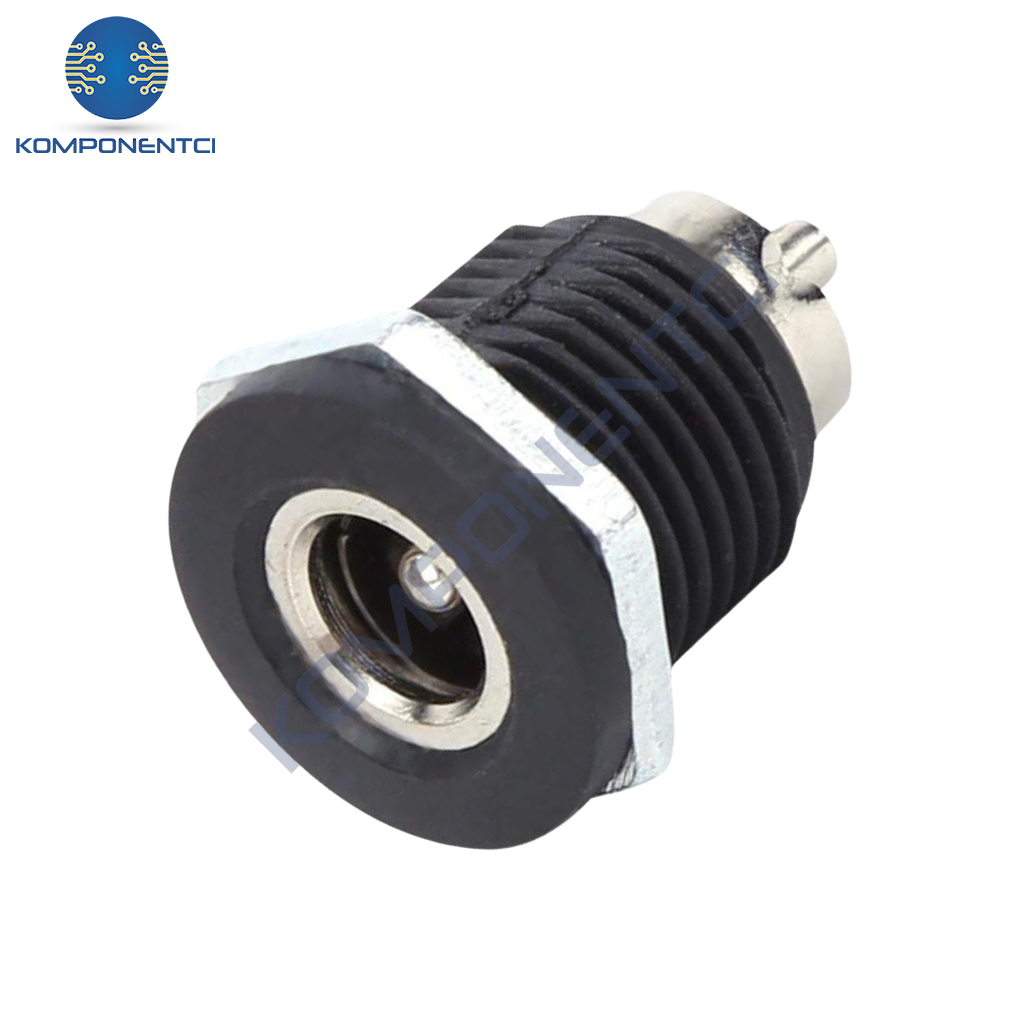 IC-258C DC Jak 2.1mm İçi Metal Ø12mm