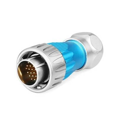 DH-24-C24PE-03-001 24-Pin Su Geçirmez Konnektör - Erkek