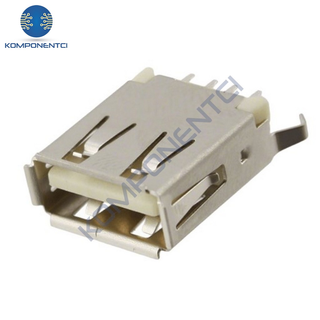 IC-265A USB Şase A Tip 180° Dişi Konnektör