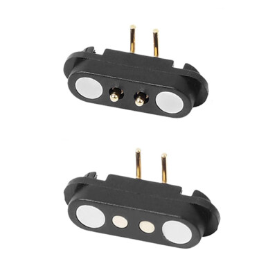 2-Pin 2.8mm 90C Pogo Pin Manyetik Konnektör Takımı