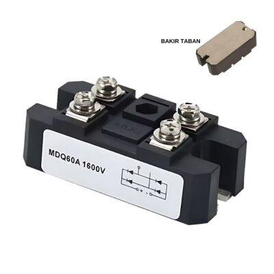 MDQ60-16 60A 1600V Tek Faz Köprü Diyot