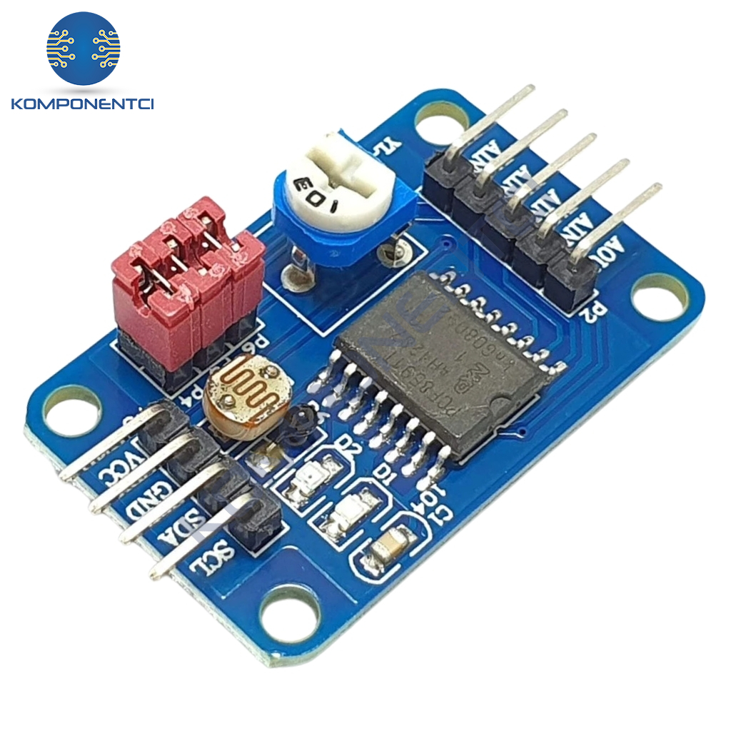 PCF8591 Analog-Dijital ve Dijital-Analog Dönüştürücü Modül I Komponentci