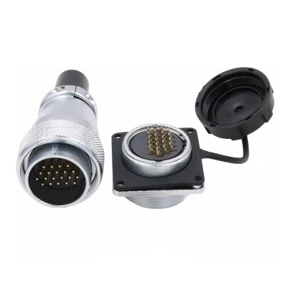 TPWS24 19 Pin 24mm Su Geçirmez Konnektör Takımı