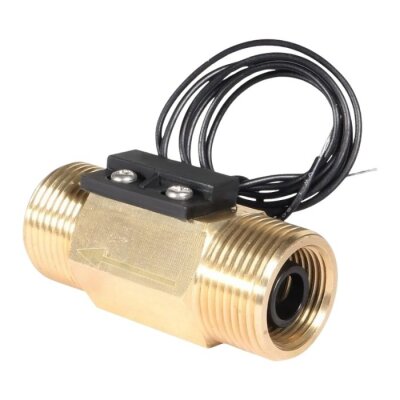 DN20 G3/4" DC 24V 10W Su Akış Sensörü