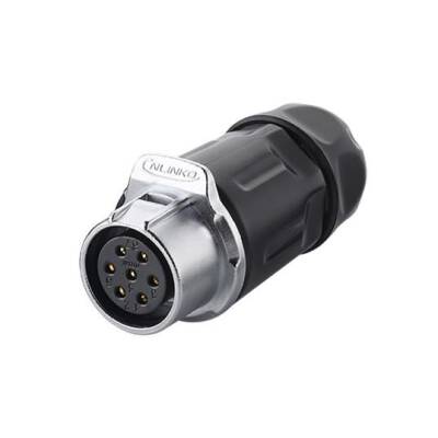 LP-20-J07PP-01-001 7-Pin Su Geçirmez Konnektör - Dişi