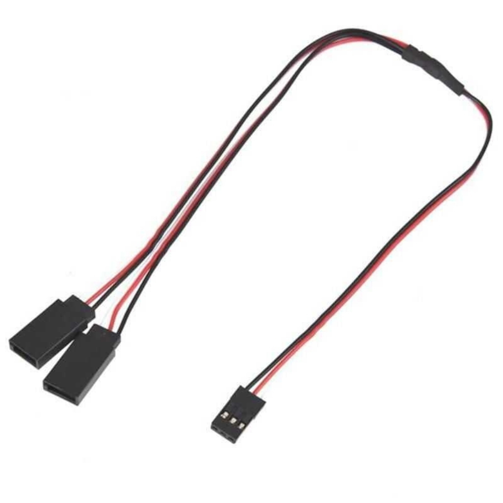 Servo Uzatma Kablosu 30cm Y Tipi 2in1 - Dişi/Erkek
