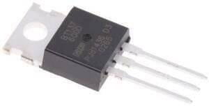 BT137 - TO220 8A 600V Triyak