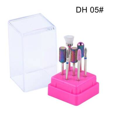DH-05 7'li Elektrikli Törpü Seti Freze Uçları
