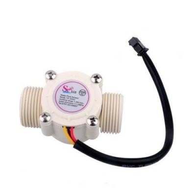 YF-S403 5-18V Su Akış Sensörü Debimetre G3/4 1-30L/Dk