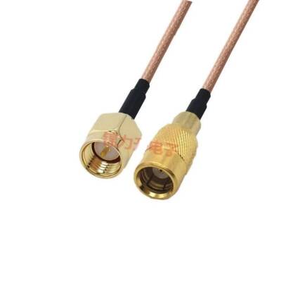 SMA Erkek - SMB Dişi RG316 Dönüştürücü Kablo - 10cm
