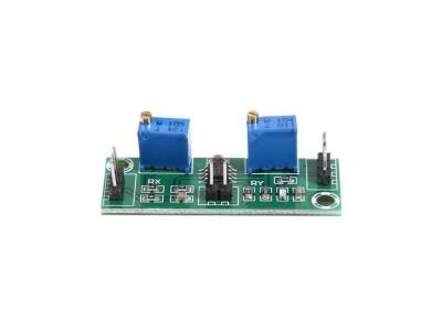 LM358 OpAmp İki Kademeli Sinyal Yükseltici Modülü