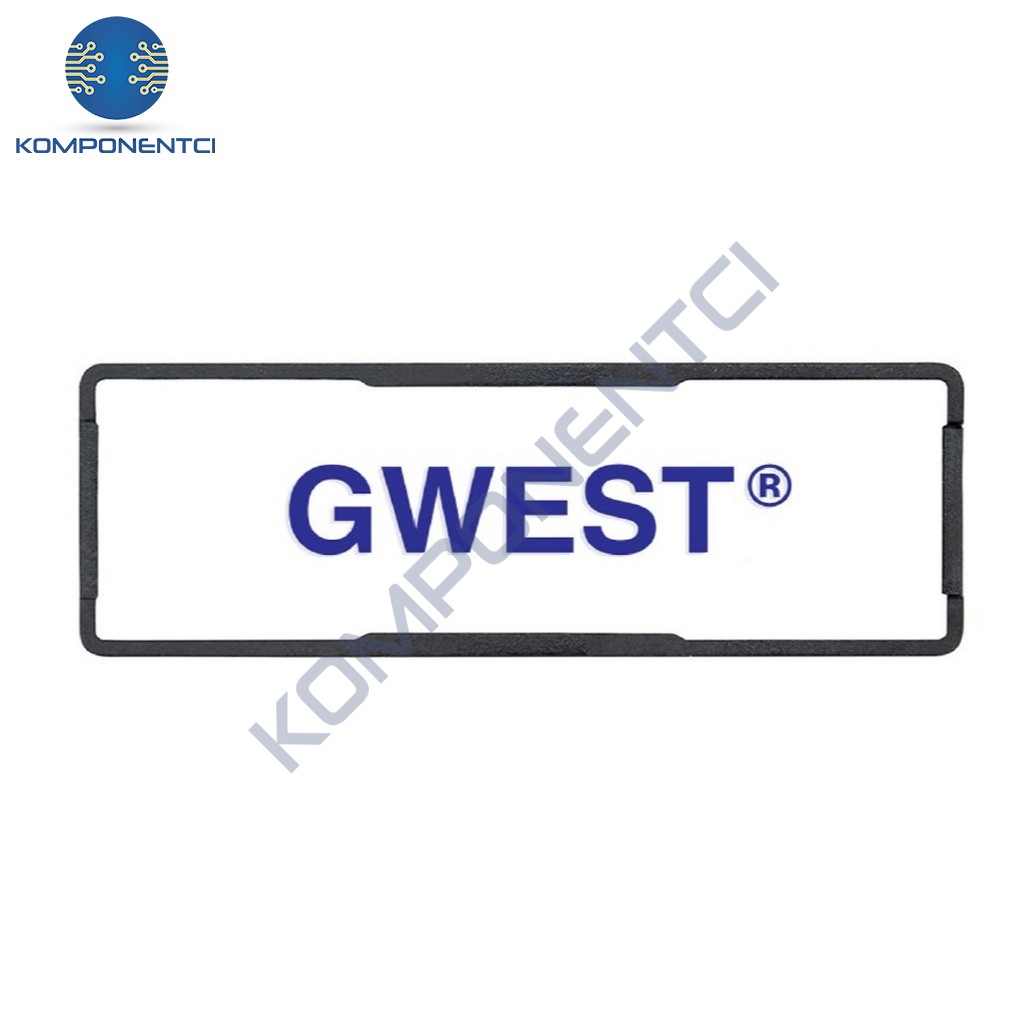 Gwest GPET-2 17x50mm Pano Etiket Taşıyıcı 50 Adet