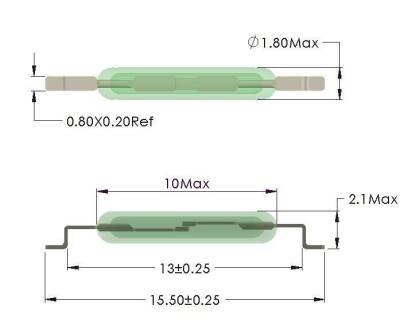 10mm Smd Reed Röle - Reed Contact | Komponentci
