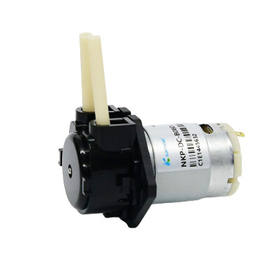 Kamoer 12V Peristaltik Sıvı Pompası - NKP-DC-B08D Siyah