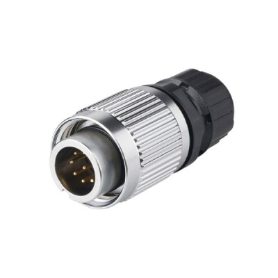 YW-16-C09PE-03-001 9-Pin Su Geçirmez Konnektör - Erkek