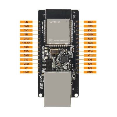 WT32-ETH01 ESP32 Tabanlı Serial to Ethernet Modül | Komponentci