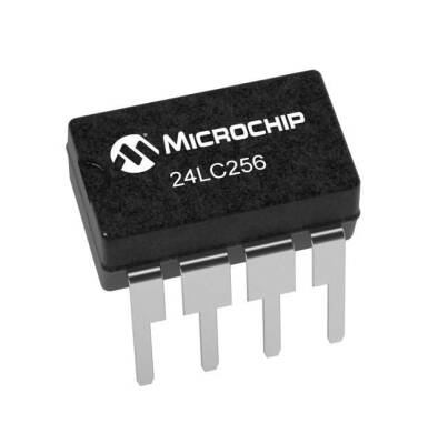 24LC256-I/P DIP-8 400kHz Mikrodenetleyici
